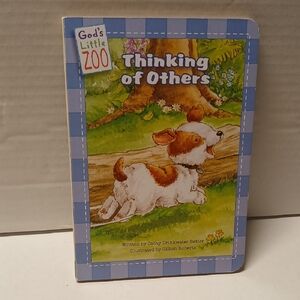 Gods Little Zoo Children Board Book Thinking of Others GUC